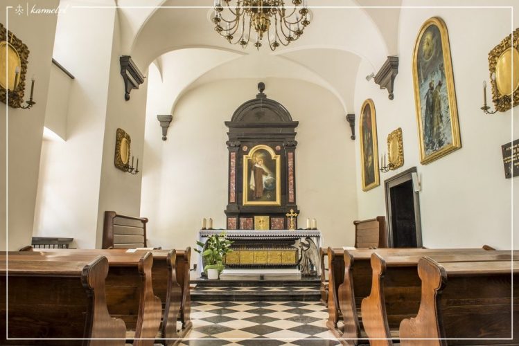 Kaplica św. Rafała Kalinowskiego w Czernej Fot. https://karmelczerna.pl/sw-rafal-kalinowski/