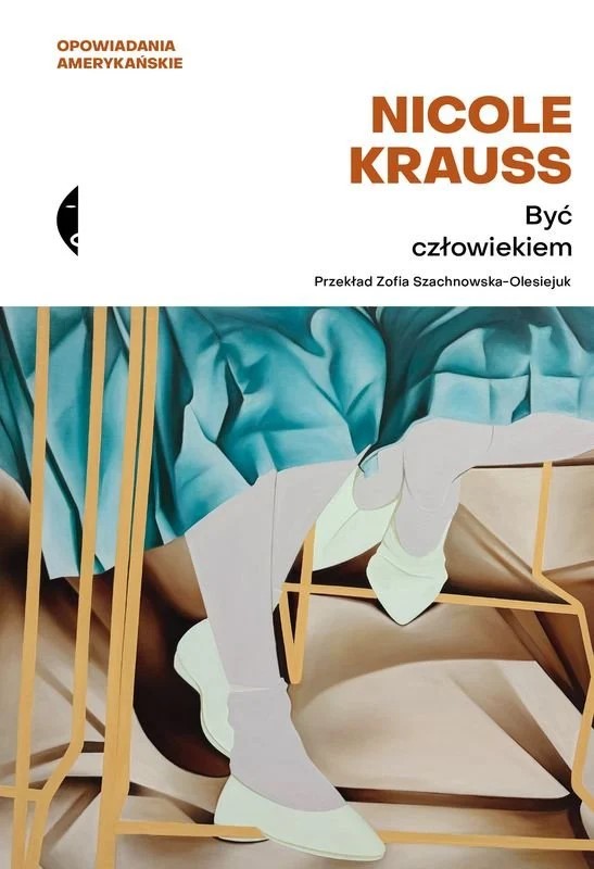 grafika przedstawia okładkę recenzowanej książki „Być człowiekiem”