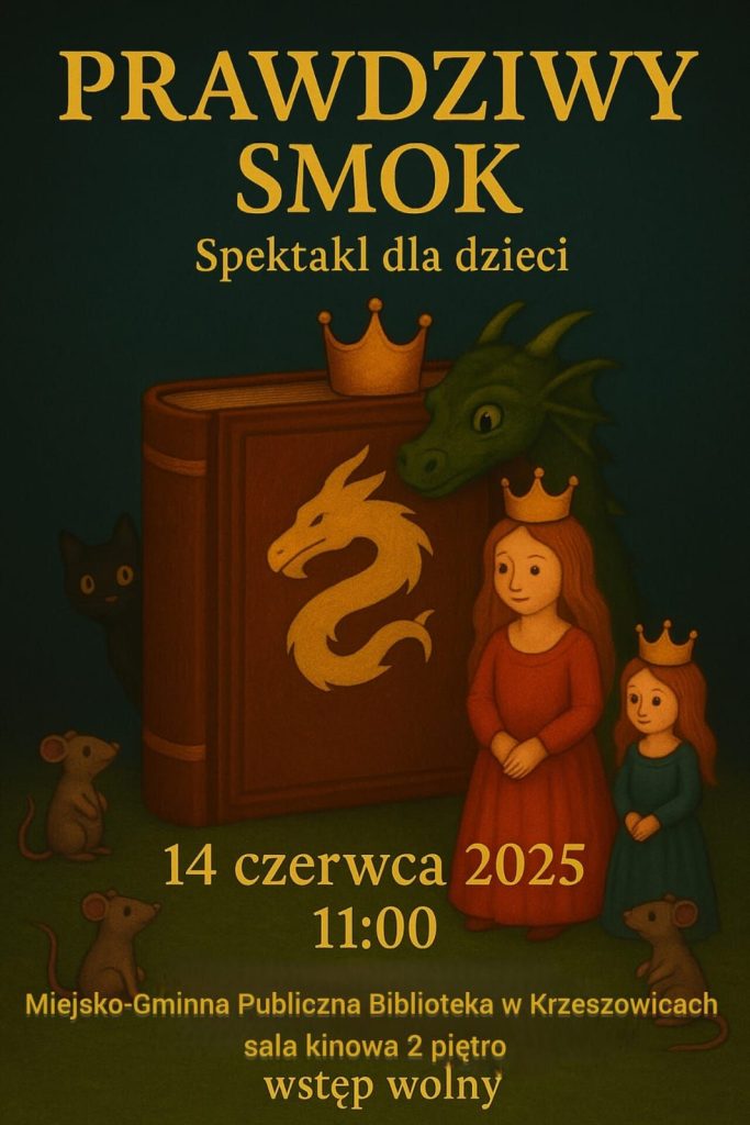 grafika przedstawia plakat spektaklu dla dzieci