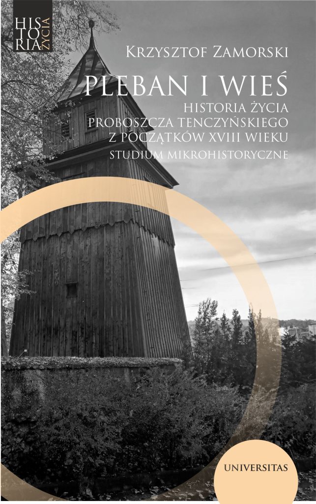 grafika przedstawia okładkę recenzowanej książki „Pleban i wieś”.