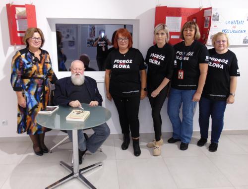 Profesor Jerzy Bralczyk - spotkanie autorskie z projektu "Podróż przez słowa"
