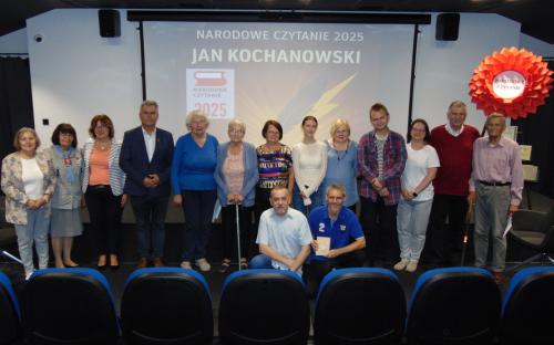 13 wszyscy uczestnicy Narodowego Czytania Jana Kochanowskiego 2025