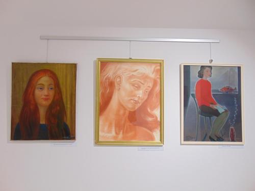 9 Marian Konarski portrety w 25 rocznice smierci wernisaz obrazy Artysty